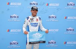 Kyle Larson secures first pole position of the NASCAR Cup 2024 Season at Richmond Speedway