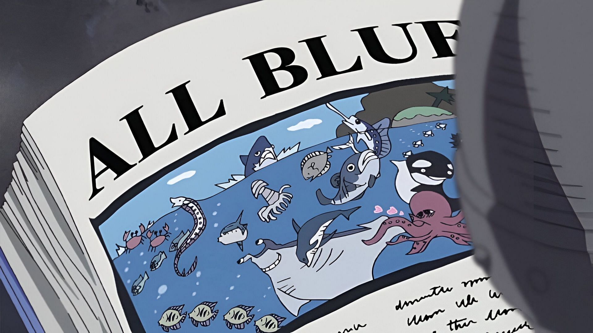 All Blue as seen in the anime (Image via Toei Animation)