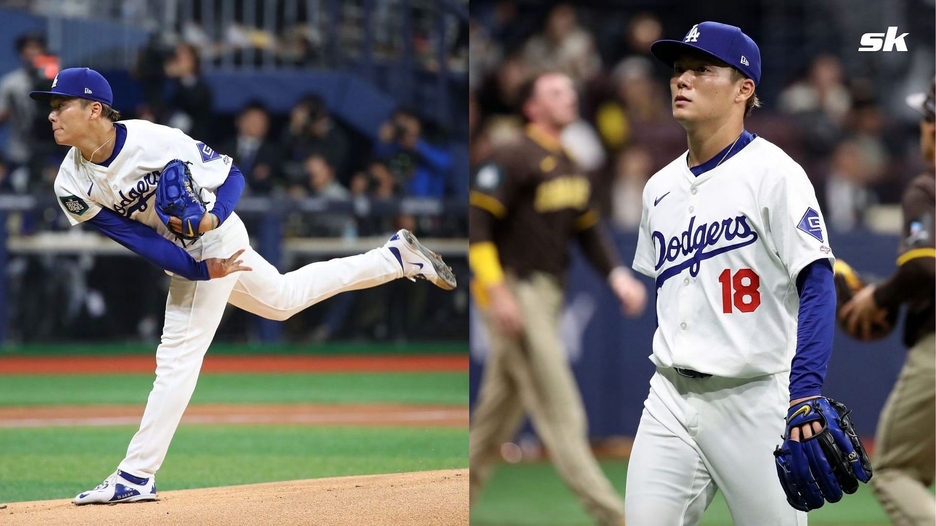 Los Angeles Dodgers Pitcher Yoshinobu Yamamoto