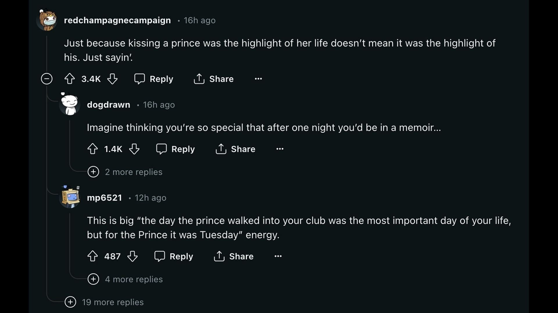 Netizens criticize the ex-stripper. (Image via Reddit/@Fauxmoi)