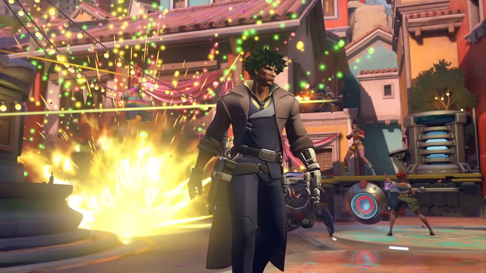 &quot;His hair looks wack&quot;: Fans frustrated with botched Overwatch 2 Cowboy Bebop crossover skin