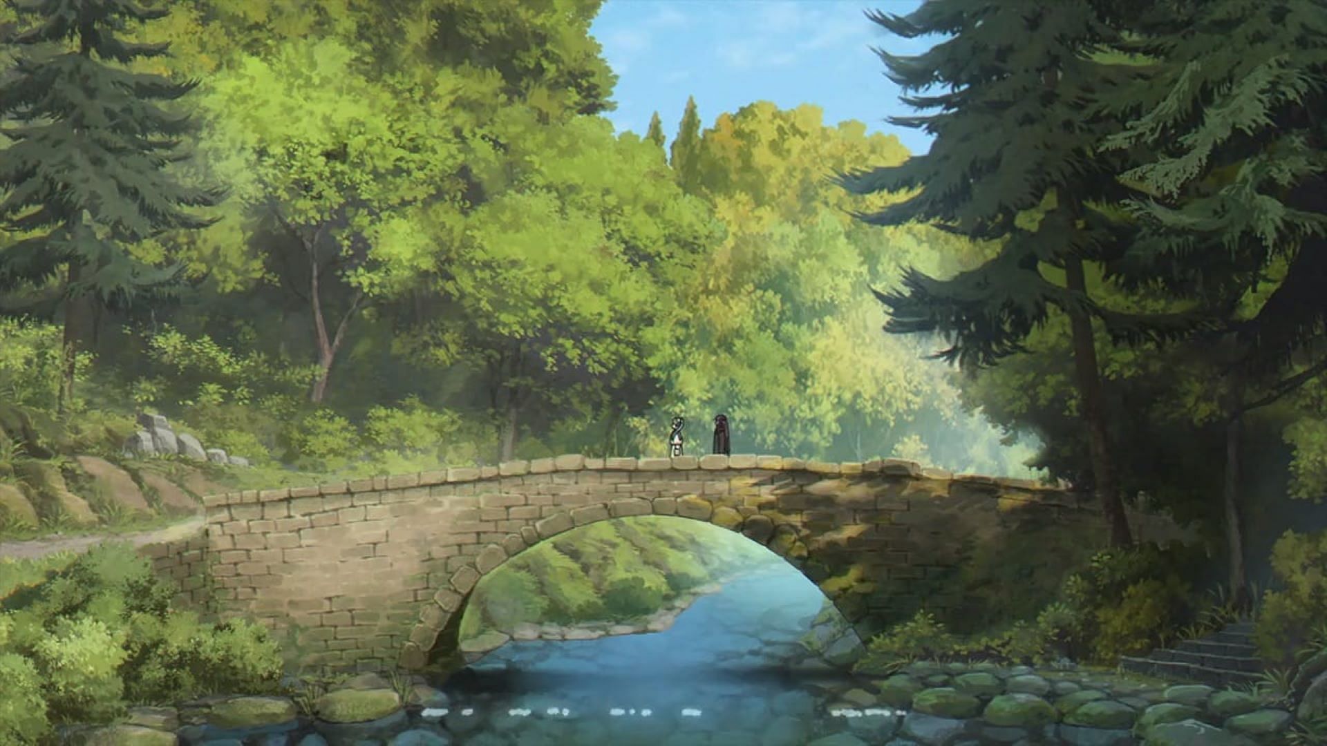 A scenery, seen in the anime (Image via Madhouse)