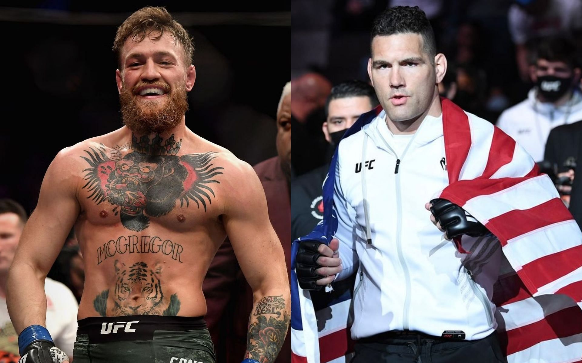 Conor McGregor (left) blasted by Chris Weidman (right) for his disrespectful trash-talk [Images Courtesy: @GettyImages, @chrisweidman on Instagram]