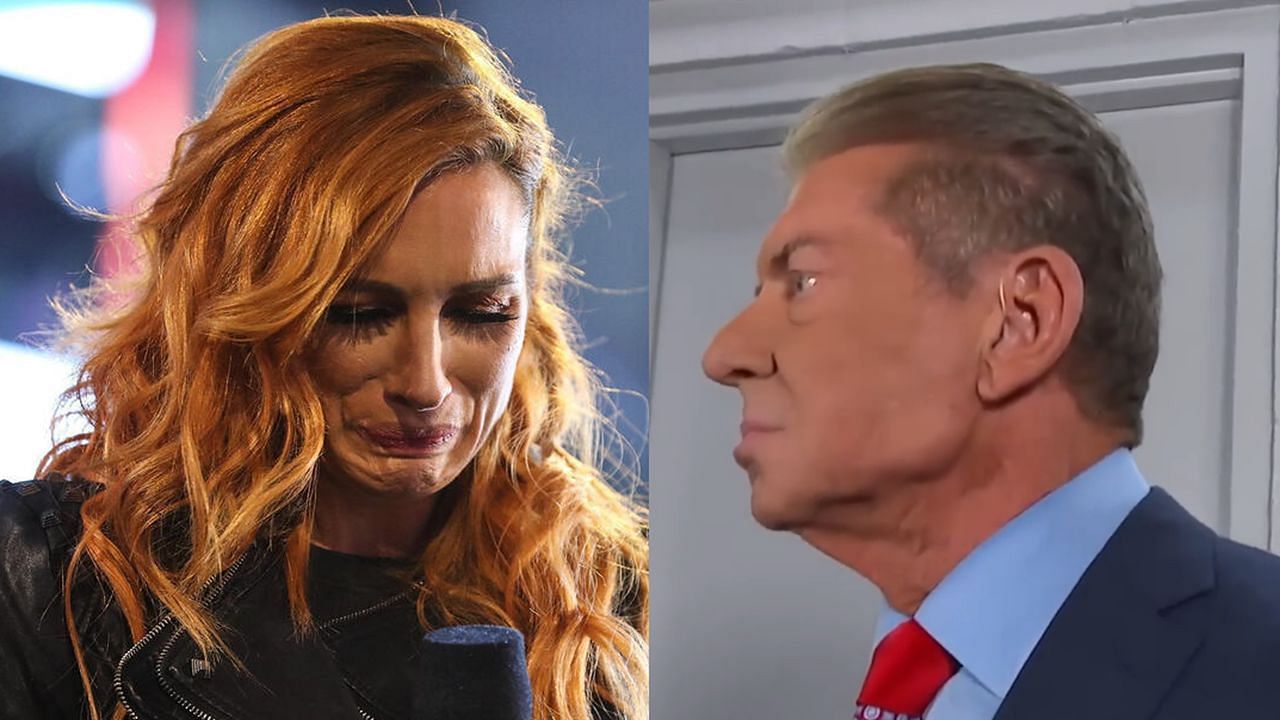 Becky Lynch and Vince McMahon (via WWE