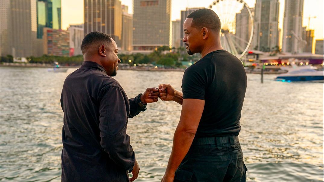 A still from the Bad Boys: Ride or Die trailer (via YouTube)