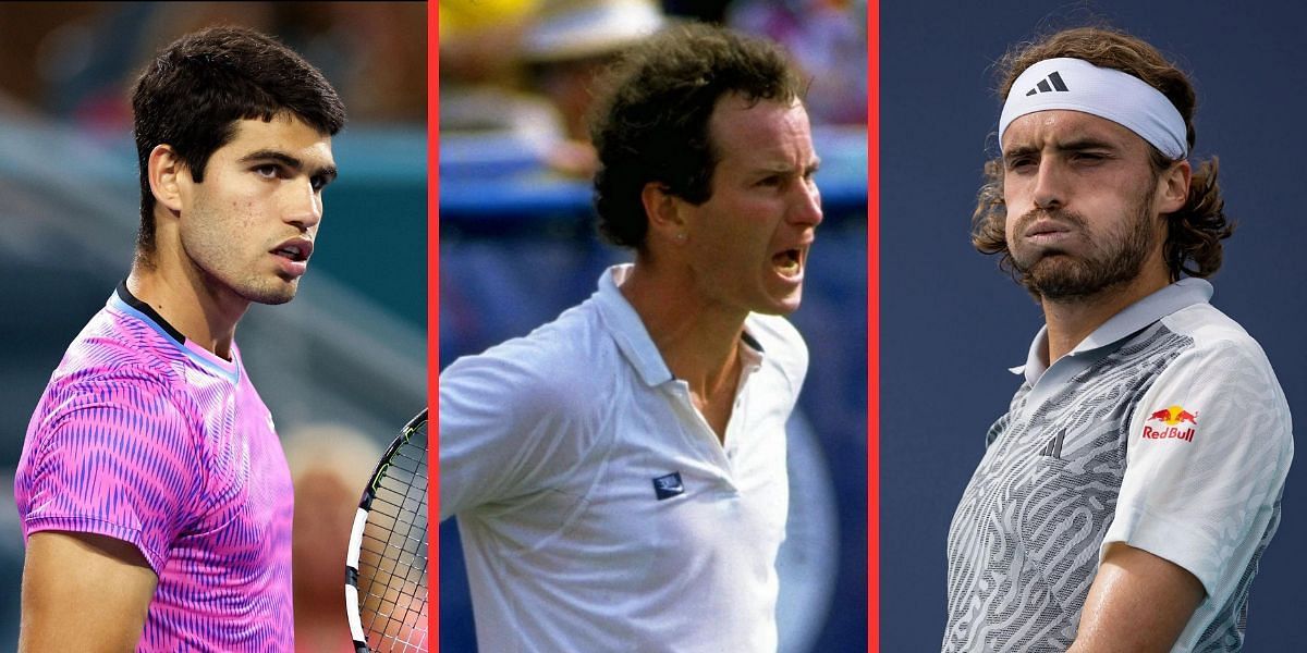 Lucius Malfoy actor on Stefanos Tsitsipas, Carlos Alcaraz and John McEnroe