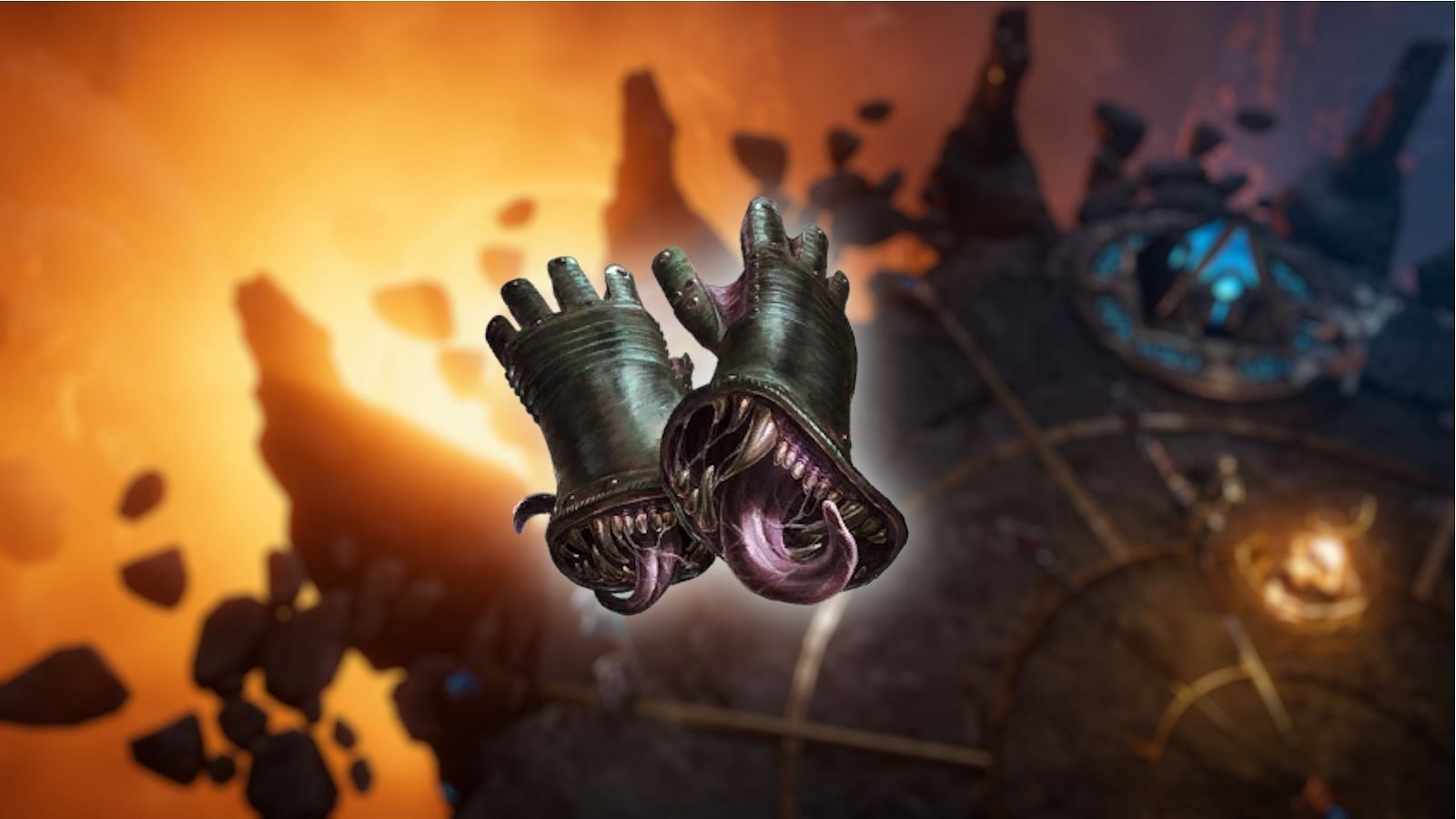 Ravenous Void is a Unique Gloves (Image via Eleventh Hour Games)