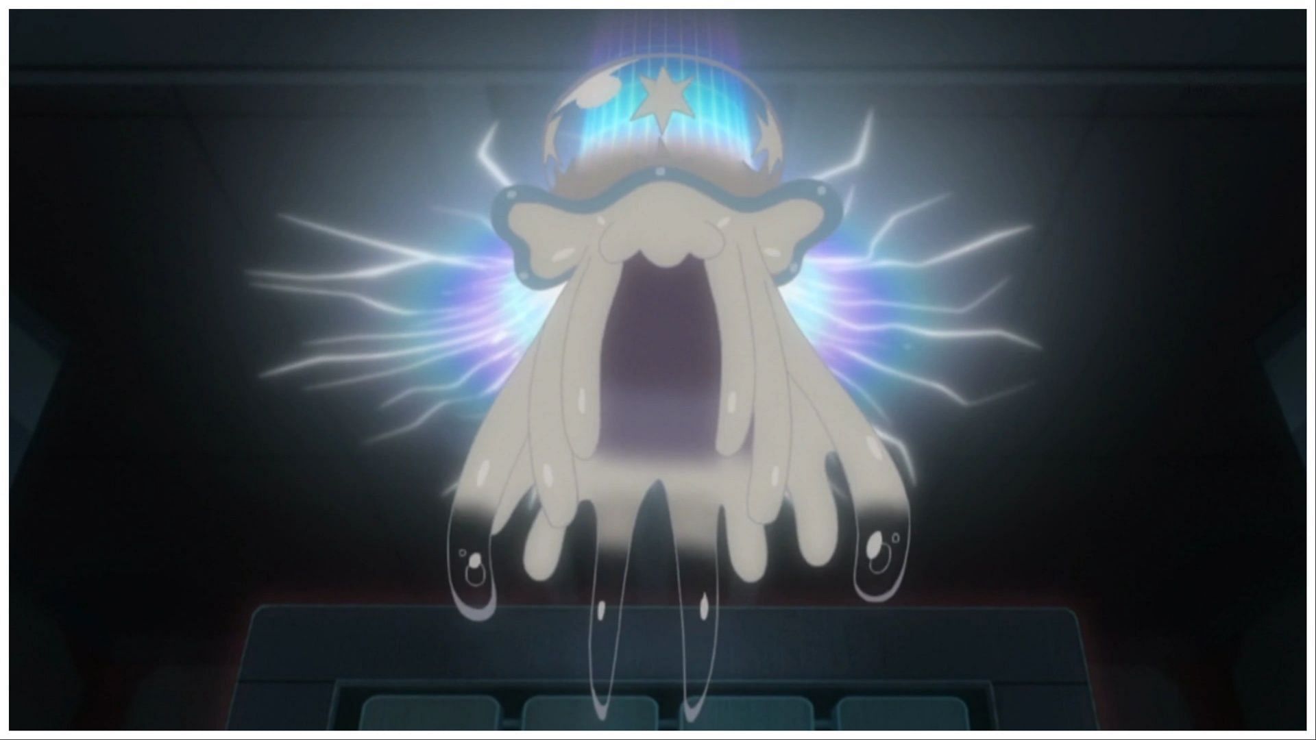 Nihilego as seen in the Pokemon anime (Image via The Pokemon Company)