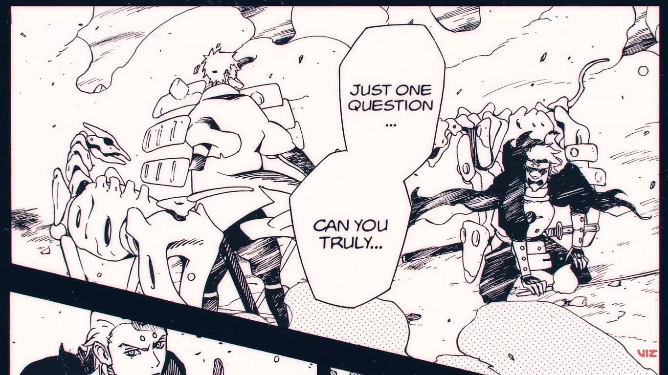 A panel from the Samurai 8 manga (Image via Shueisha/Masashi Kishimoto and Akira Okubo)