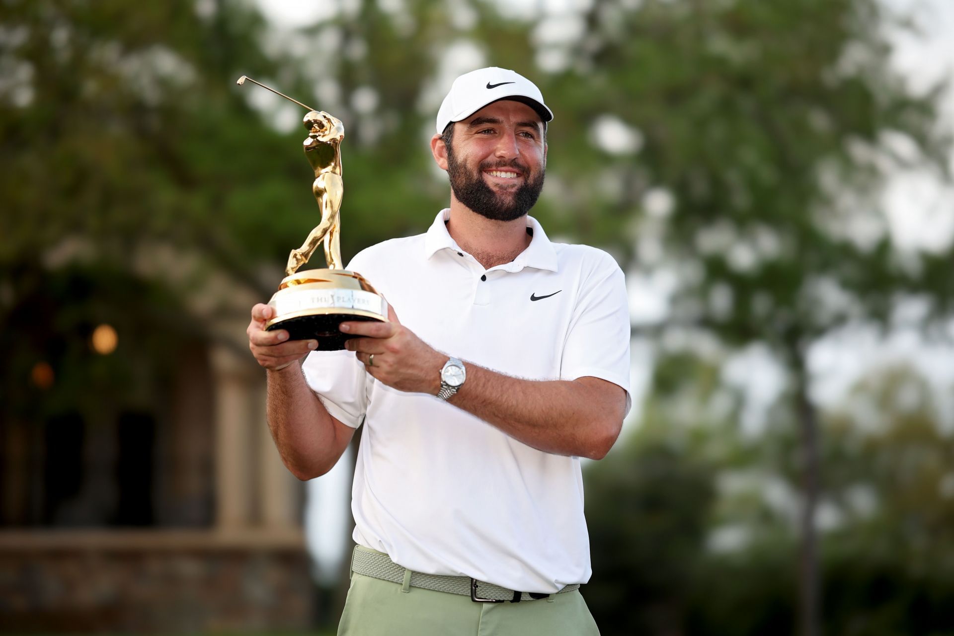 Scottie Scheffler at THE PLAYERS Championship 2024 (Image via Jared C. Tilton/Getty Images)