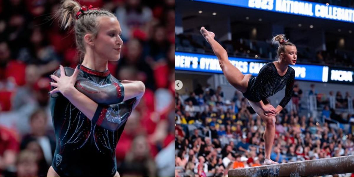 Abby Paulson secures her career second perfect 10 on beam. 