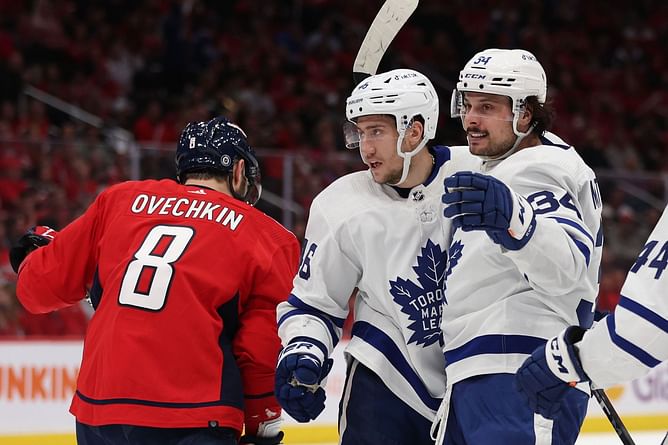 Auston Matthews has his say on Alex Ovechkin following Capitals thrashing