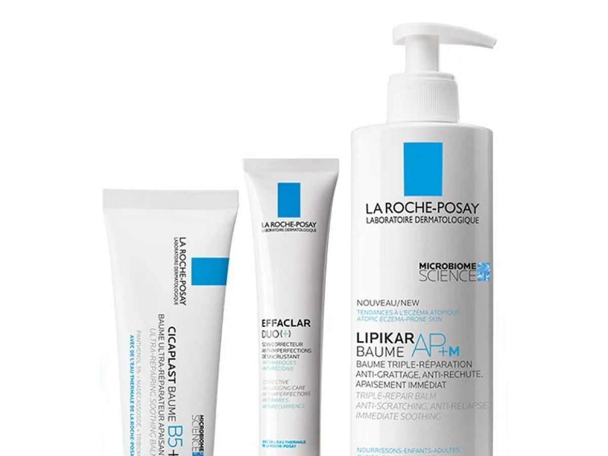 La roche-posay products (Image via La roche-posay)