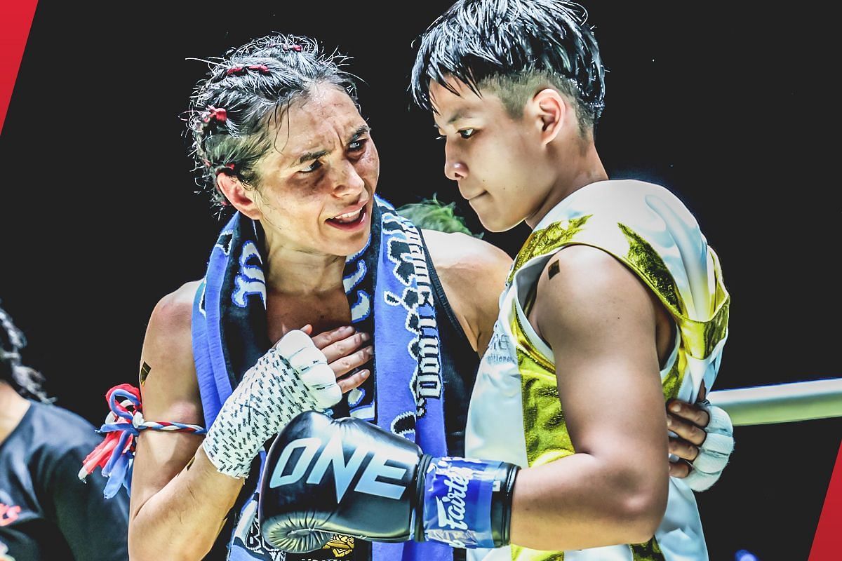 Janet Todd and Phetjeeja - Photo by ONE Championship