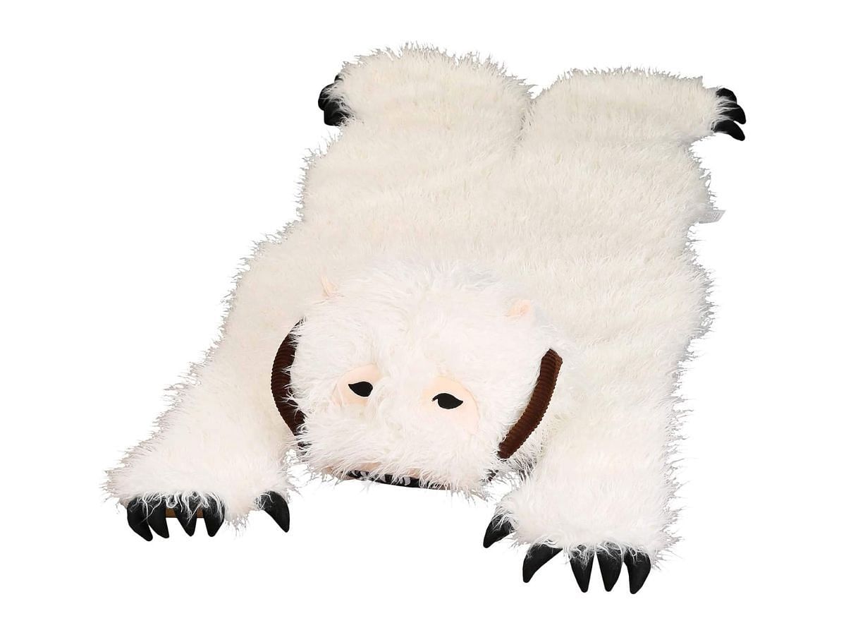 Star Wars home decor: Wampa 3D Character Rug/Play Mat (Image via Amazon)