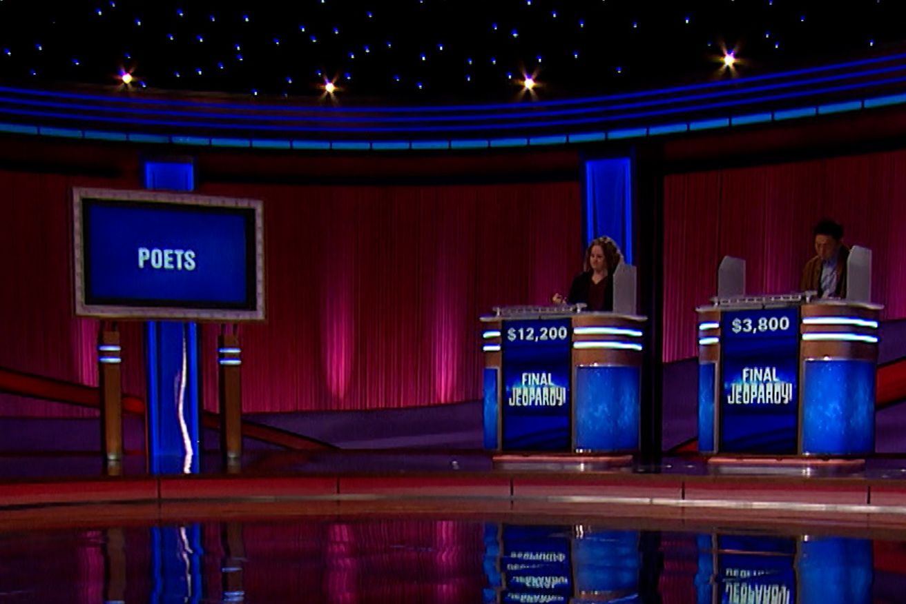 A still from Jeopardy! (Image via @Jeopardy/Twitter)