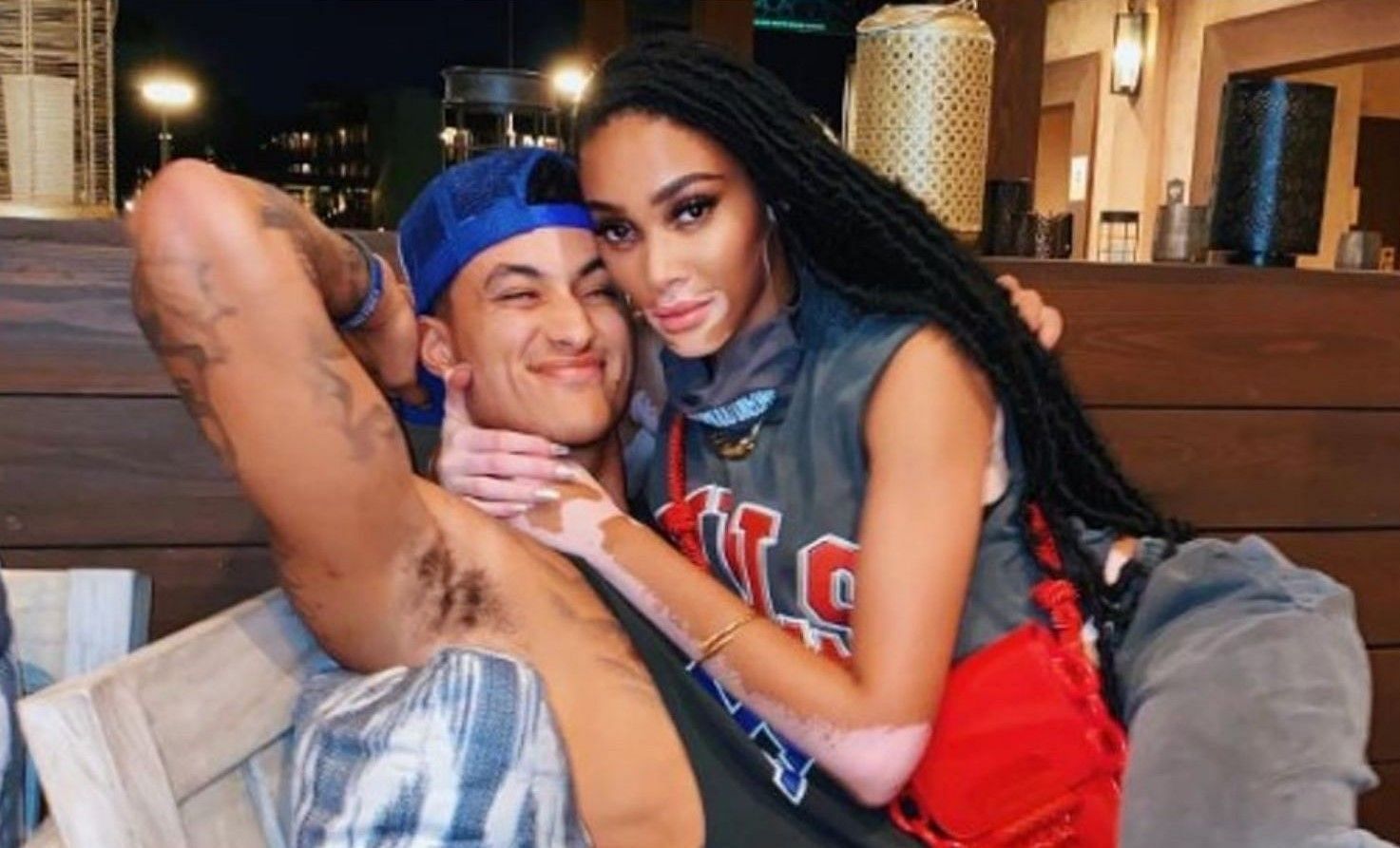 Kyle Kuzma&rsquo;s girlfriend Winnie Harlow recently posted on her Instagram story a photo of them on a date night.