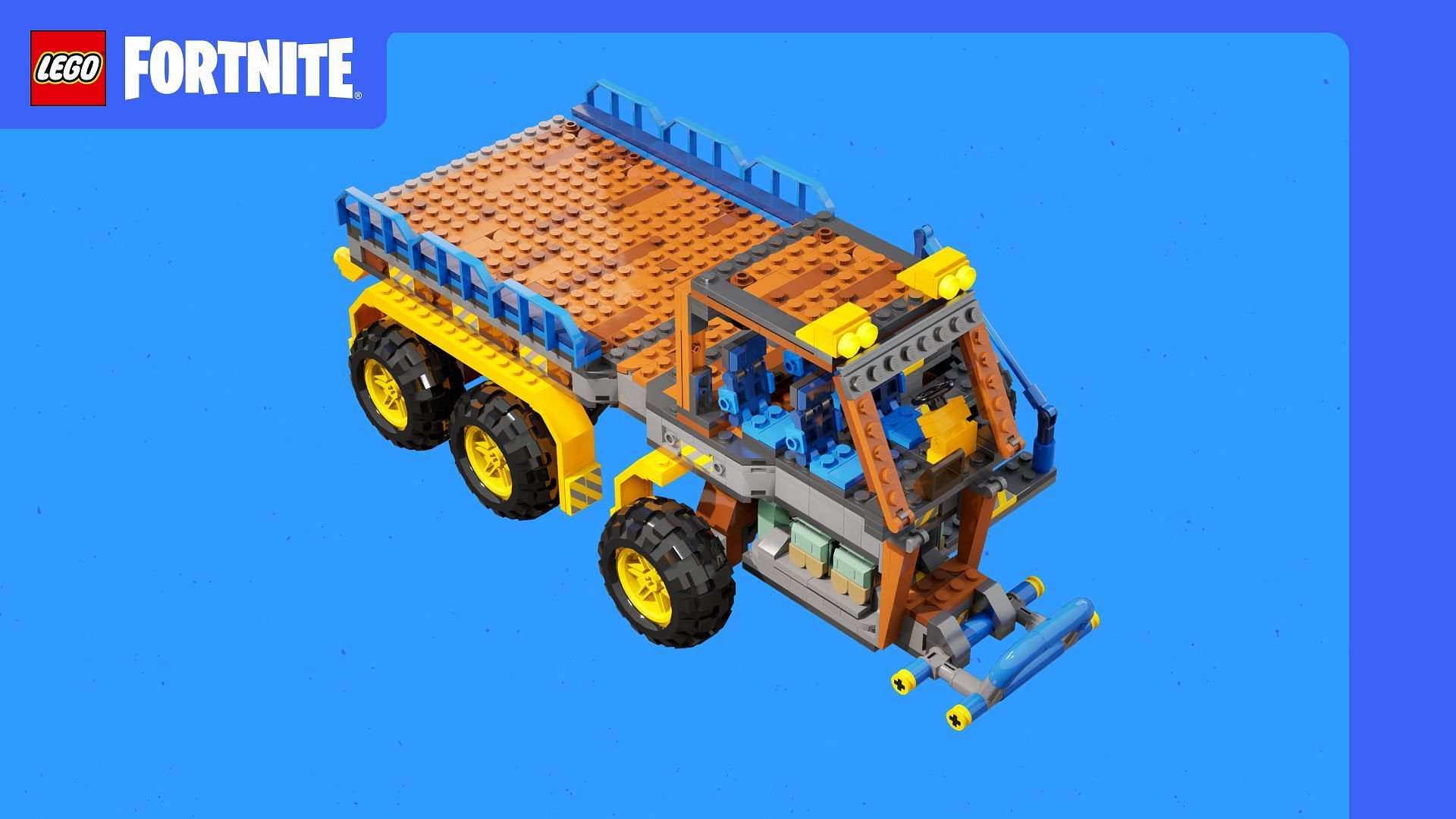 Hauler is good for hauling around cargo (Image via Epic Games/LEGO Fortnite)