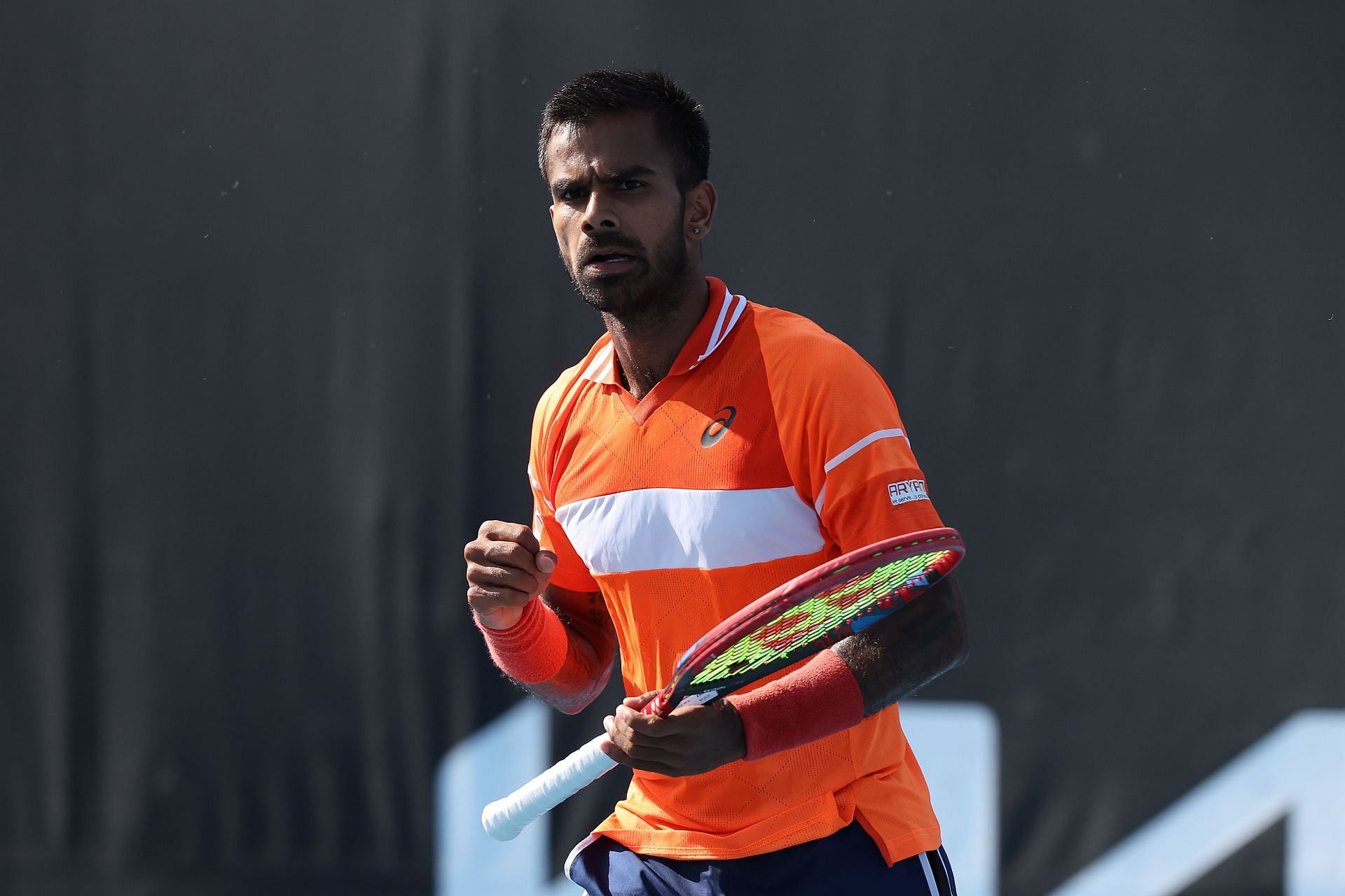 Sumit Nagal at the 2024 Australian Open