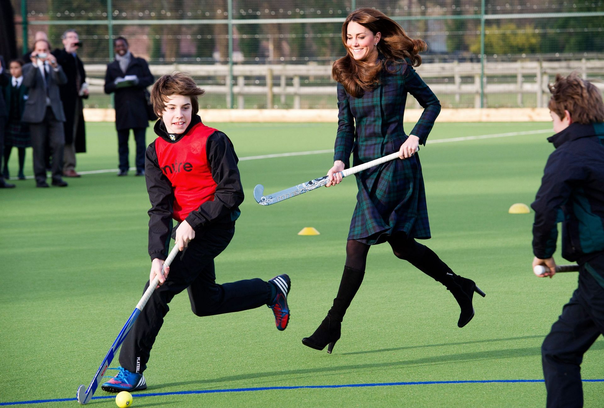 Catherine, Duchess of Cambridge, visits St Andrew&#039;s School (Image via Getty)