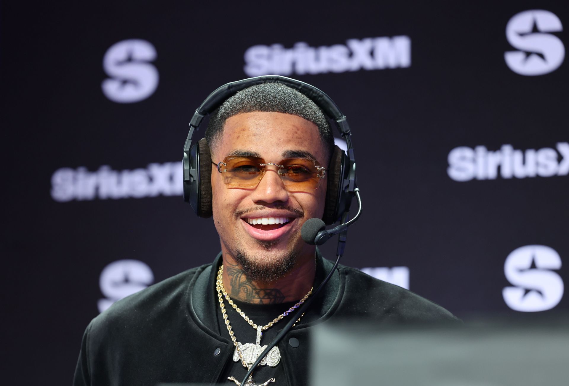 Kendrick Bourne at SiriusXM at Super Bowl LVIII &ndash; Feb 7