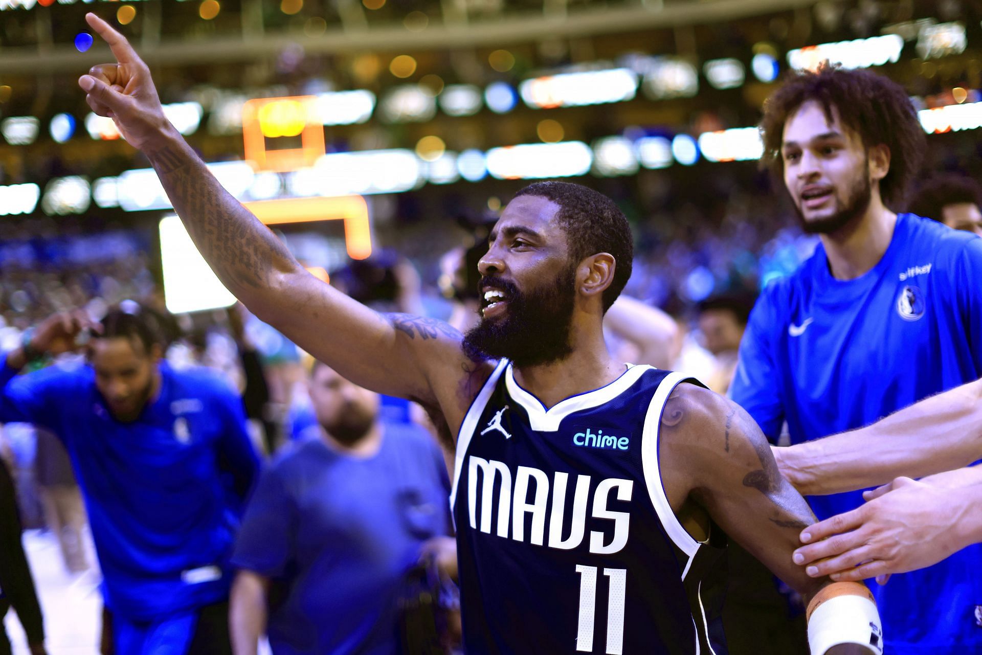 WATCH Kyrie Irving makes NBA Shot of the Year ends Nuggets 5