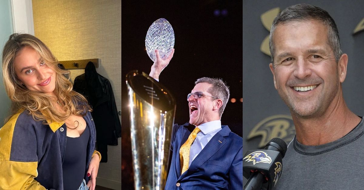 Grace Harbaugh, Jim Harbaugh, John Harbaugh