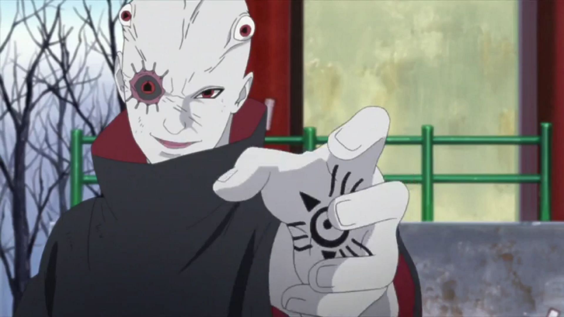 Shin about to perform the Object Manipulation Jutsu (Image via Studio Pierrot, Naruto)