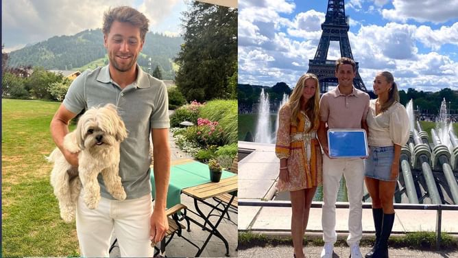 "Somebody's missing his daddy" - Casper Ruud's sister Charlotte shares glimpse of video call featuring Norwegian's pet dog Don Bajas