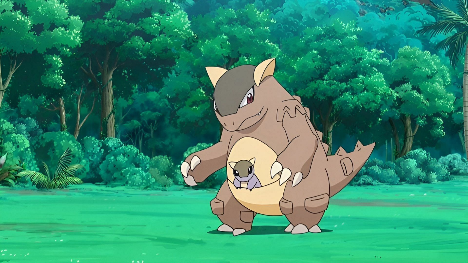 Kangaskhan was the Pokedle Classic answer for March 19, 2024. (Image via The Pokemon Company)