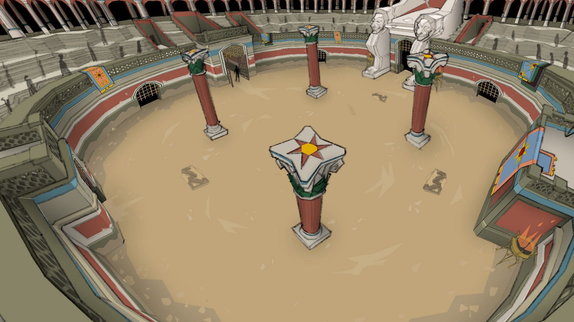 Fortis Colosseum holds the PvM minigame (Image via Jagex)