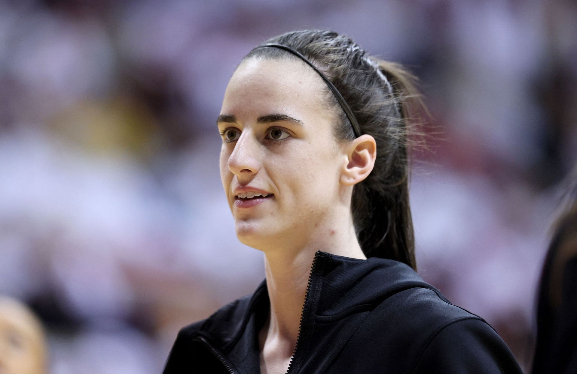 Caitlin Clark during the Iowa v Indiana game