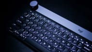 Logitech wireless membrane keyboard with creative dial (Image via Saif Ahmed/Unsplash)