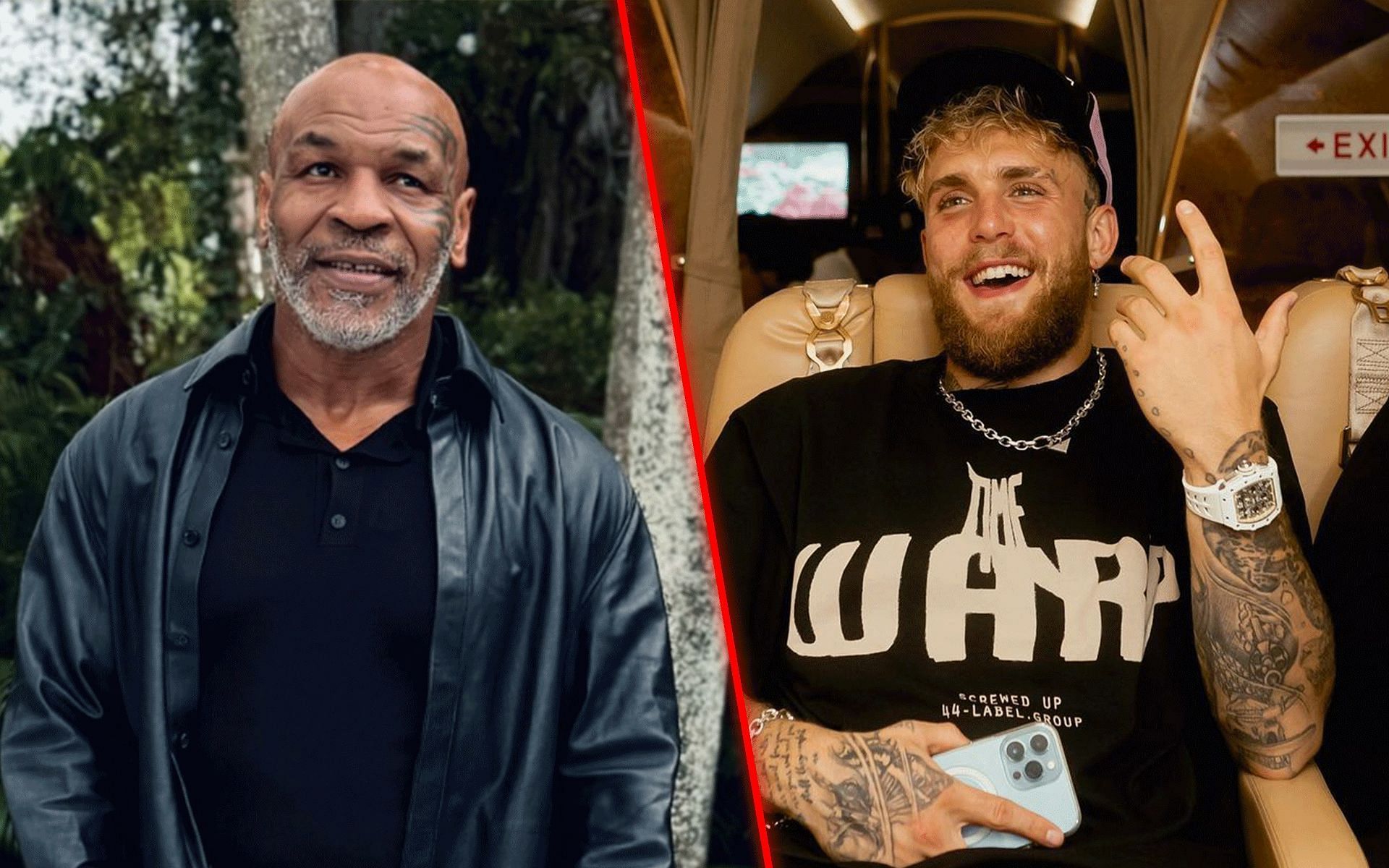 Mike Tyson (left) will return to the professional boxing ring after almost two decades, as he clashes with YouTuber Jake Paul (right) [Images courtesy: @miketyson and @jakepaul on Instagram]