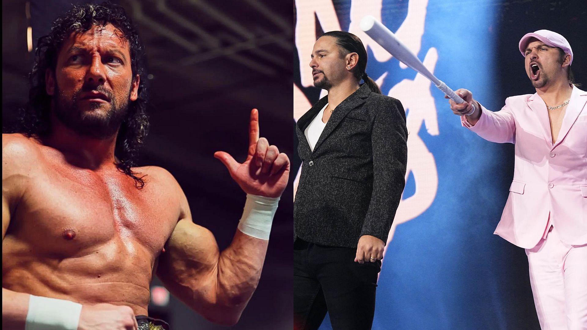Kenny Omega and The Young Bucks used to form The Elite [Photos courtesy of AEW