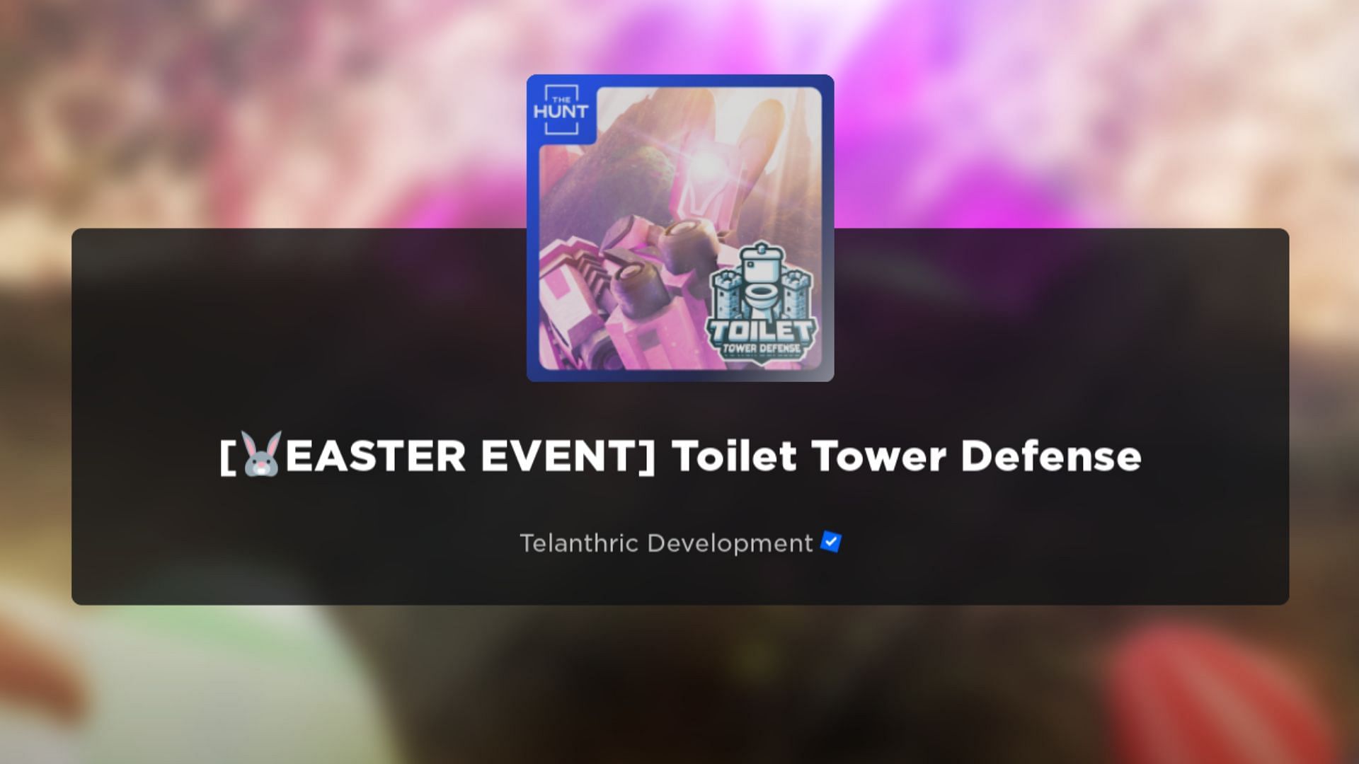 The Hunt in Toilet Tower Defense