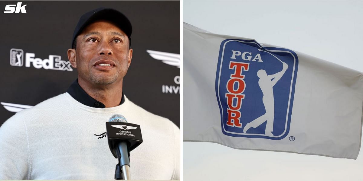 Tiger Woods and other player directors from the PGA Tour met PIF official