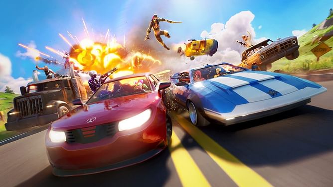 Fortnite bug causes car to go flying at 13,288 miles per hour, community left amused