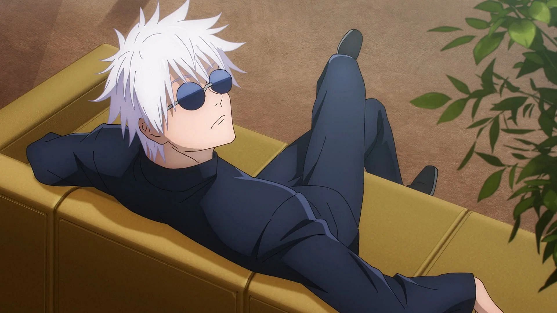 Satoru Gojo as seen in the Jujutsu Kaisen anime (Image via MAPPA)