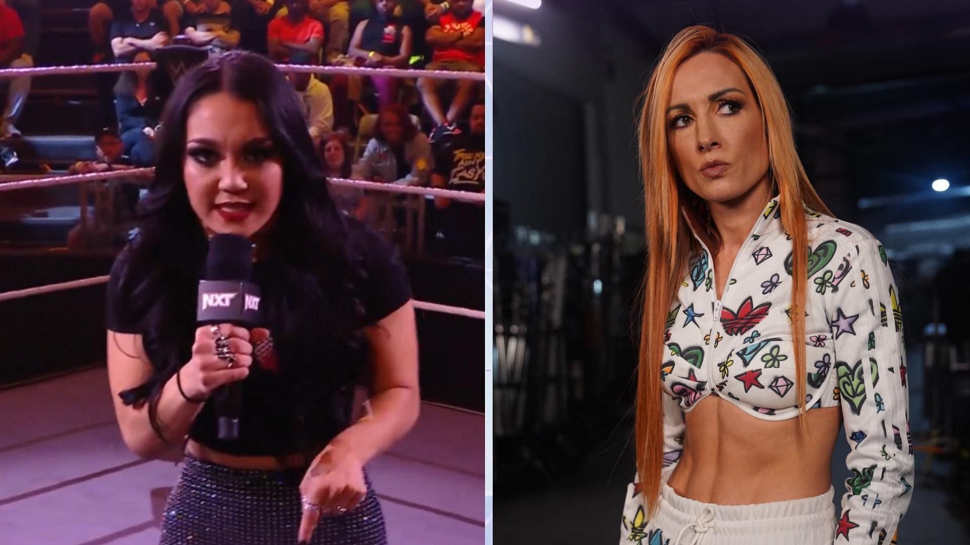 Roxanne Perez cut a fiery promo on WWE NXT this week