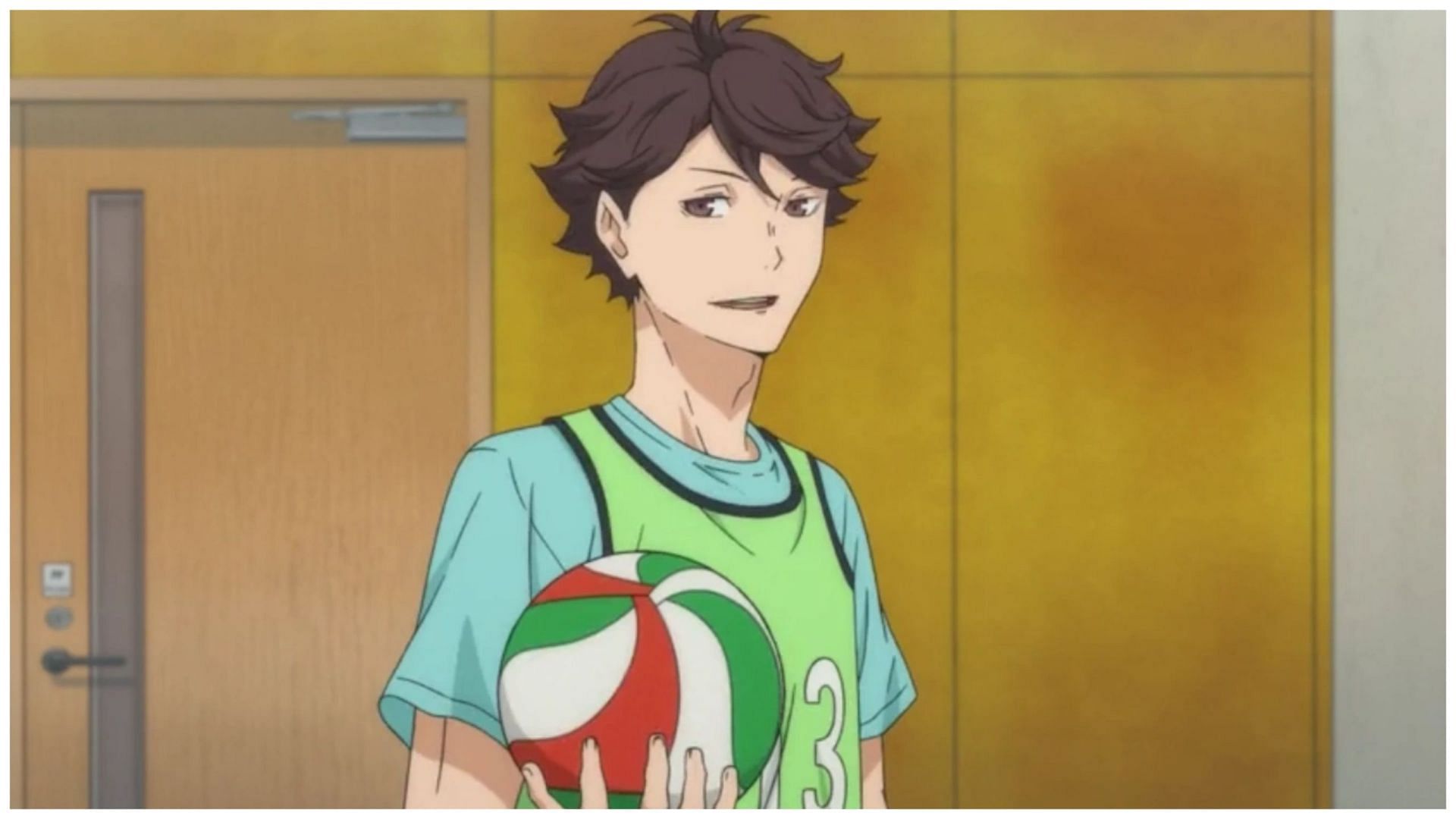 Oikawa did have some antagonist trait, but he was not actually a villain in Haikyu!! (Image via Production I.G)