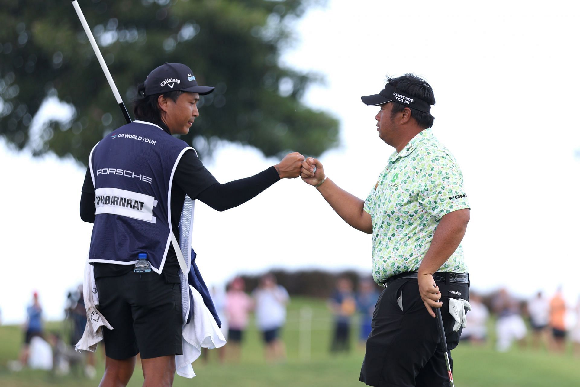 Kiradech Aphibarnrat finished runner-up at the Porsche Singapore Classic