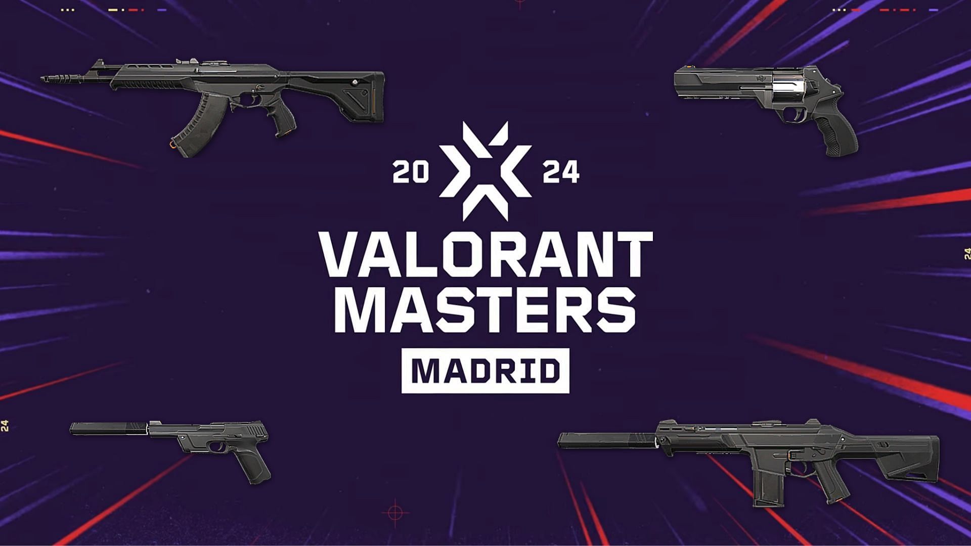 Most-picked Weapons in VCT Masters Madrid (Image via Riot Games)