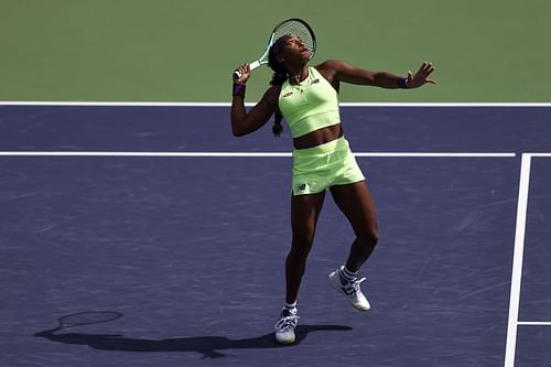 Gauff at the BNP Paribas Open