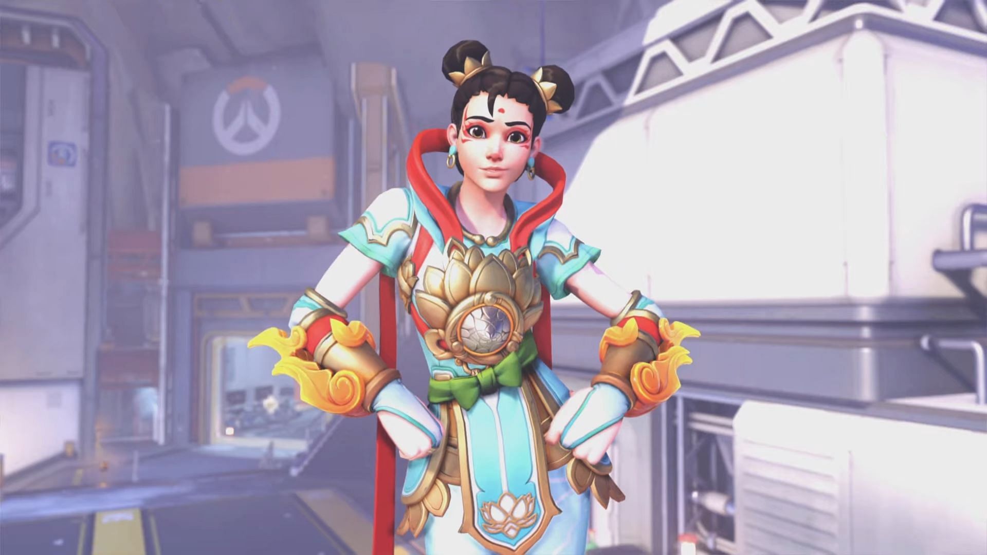 Nezha skin (Image via Warped Overwatch/YouTube, Blizzard Entertainment)