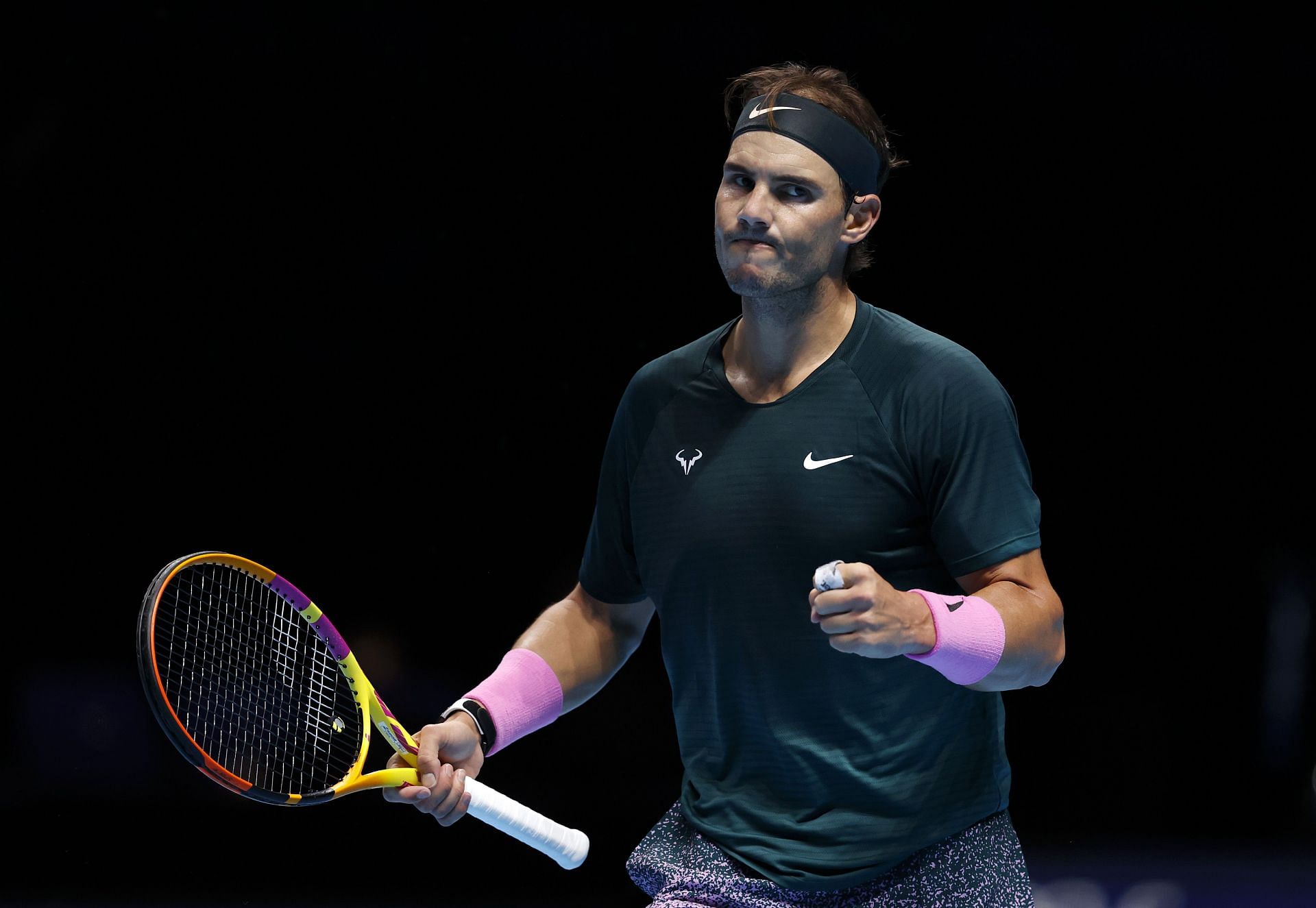 Rafael Nadal at the 2022 Nitto ATP World Tour Finals - Day Five