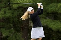 “My game is in a really good spot”: English golfer Bronte Law misses out victory at NSW Open to school friend Mariajo Uribe