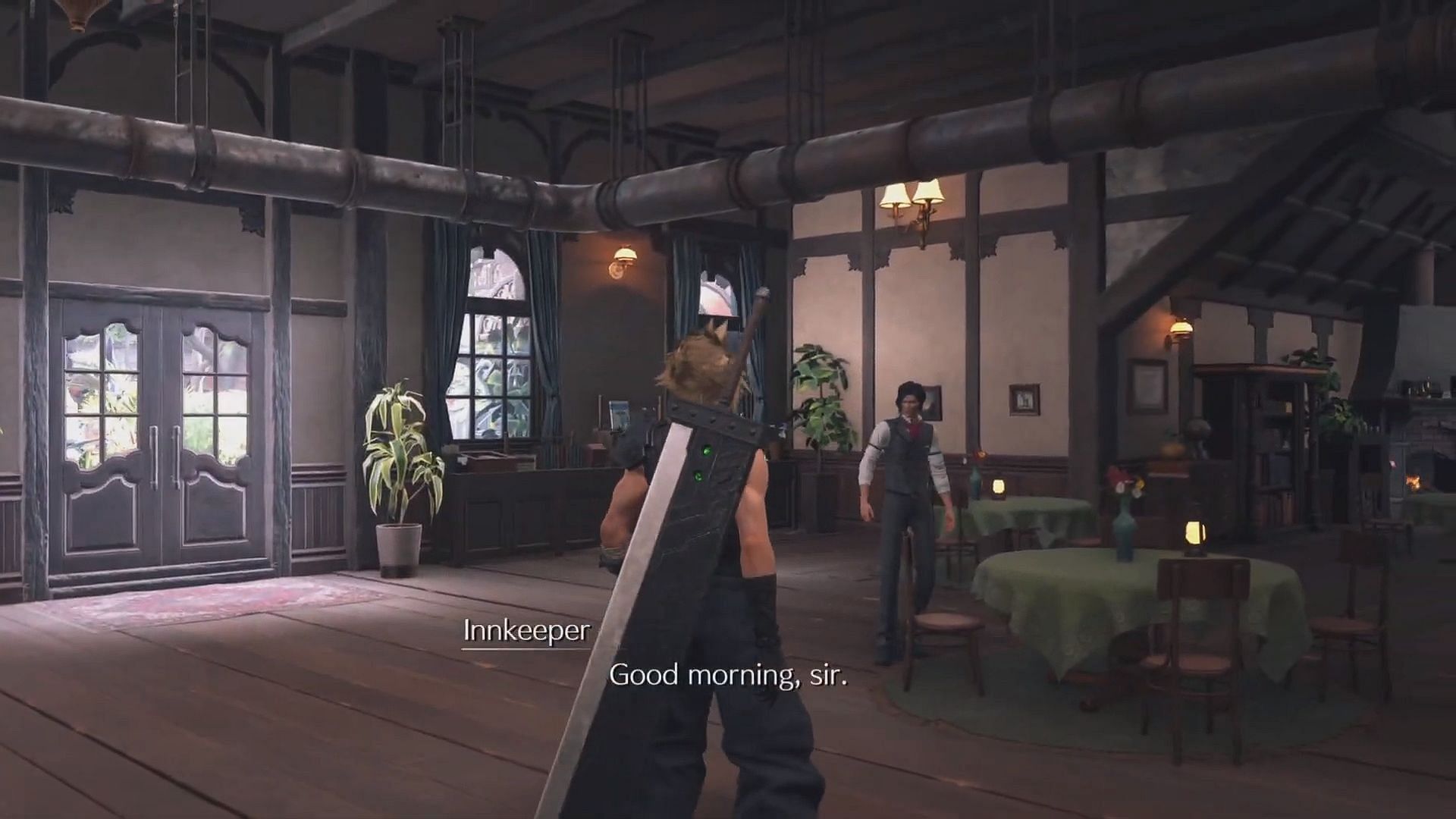 A New Journey Begins: Day off in Kalm (Image via Square Enix/YouTube-ChucksLucks)