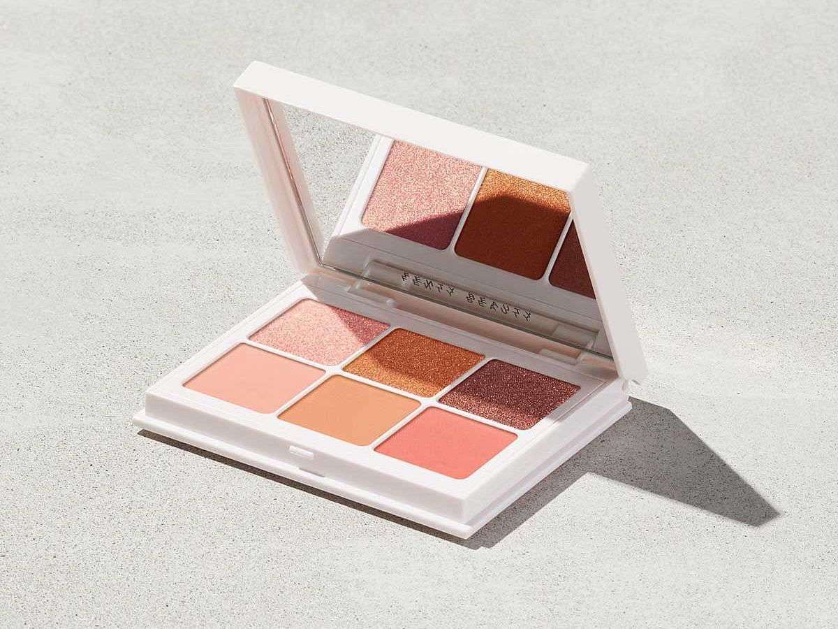 Fenty snap shadows mix &amp; match eyeshadow palette - Peach (Image via Fenty)