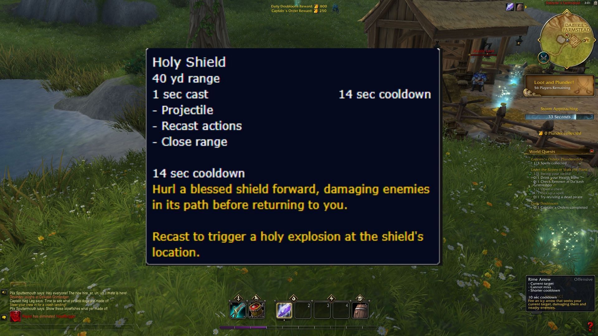Holy Shield in WoW (Image via Blizzard Entertainment)